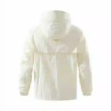 巴塞罗那足球俱乐部 户外城市机能风队徽印花活片剪裁明线设计带帽沿薄款外套宽松百搭双拉链 超轻透气防紫外线凉感防晒防晒服 男女同款