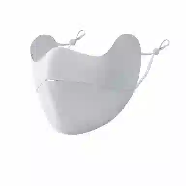 艾佳微 高颜值冰感无痕时尚春夏季薄款透气无痕立体护眼角防紫外线遮阳 锦纶 防晒面罩 男女同款情侣款