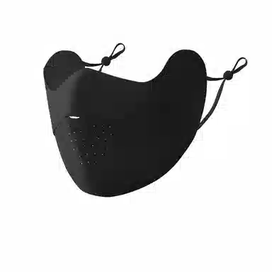 艾佳微 高颜值冰感无痕时尚春夏季薄款透气无痕立体护眼角防紫外线遮阳 锦纶 防晒面罩 男女同款情侣款