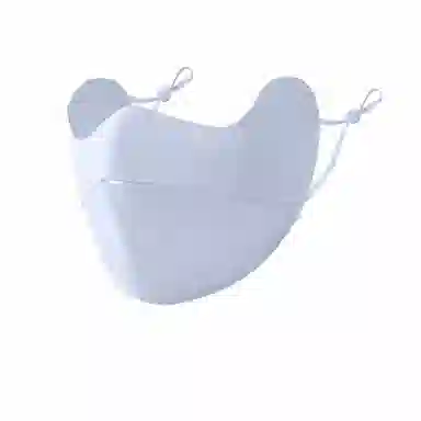 艾佳微 高颜值冰感无痕时尚春夏季薄款透气无痕立体护眼角防紫外线遮阳 锦纶 防晒面罩 男女同款情侣款