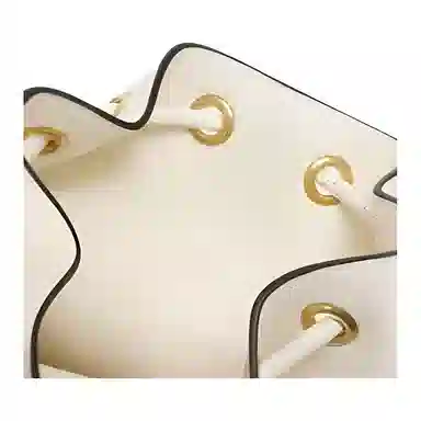 Valentino VLOGO Signature Bucket Bag Ivory