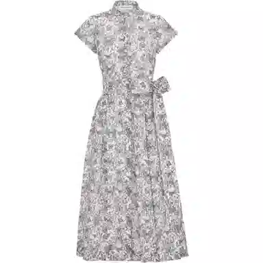 DIOR Printed Flared Dress