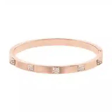 Swarovski Crystal Bracelet Rose Gold