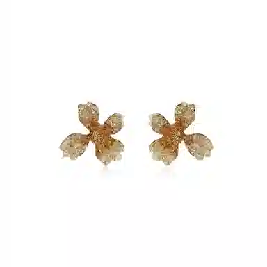 希遇 星云碎石 出游必备 精致百搭 穿搭 高级时尚 日常通勤百搭小众设计 #好运 清晰飘逸优雅 合金 耳环 女款