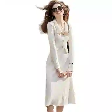 VICTORIA&VERA Classic Knit Dress