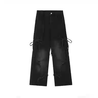 JUFU SS24 Black Jeans