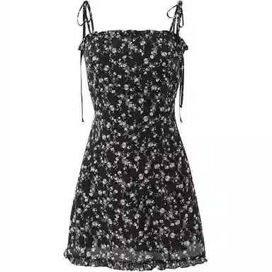 NOT YOUR ROSE Frill Mini Dress