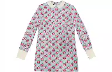 Gucci SS22 Cherry Print Dress