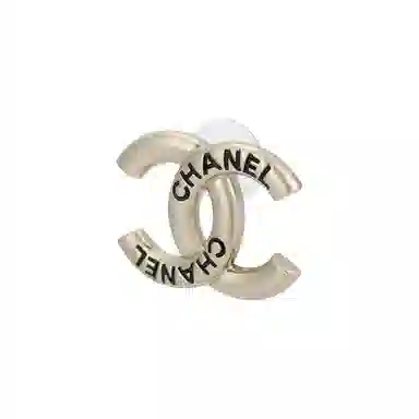 Chanel Double C Earrings Gold