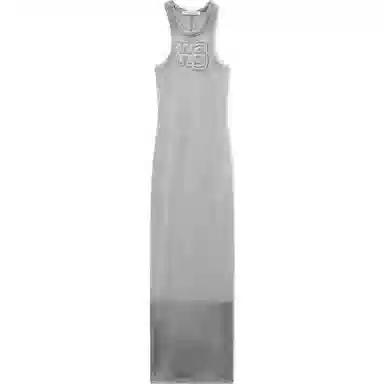 Alexander Wang FW24 Sleeveless Dress Light Grey