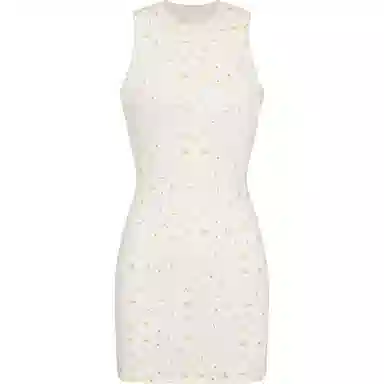 SKIMS Cotton Rib Tank Dress Marigold Rosebud Print