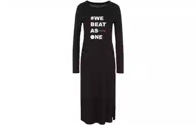 Armani Exchange FW23 Logo Dress Black