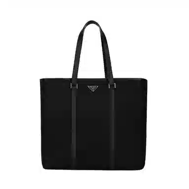 Prada Nylon Tote Bag Black