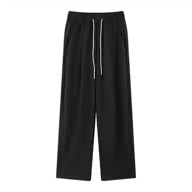 木清清 垂感奶芙裤阔腿运动长裤休闲裤 女款