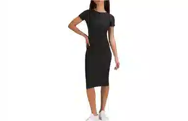 lululemon Nulu Rbbed Scoop-Back Cap Sleeve Dres
