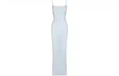 SKIMS Soft Lounge Long Slip Dress Celeste