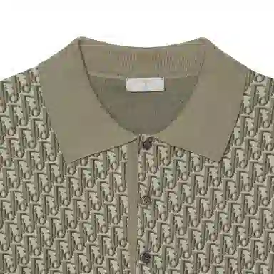 DIOR Oblique SS23 Polo Green
