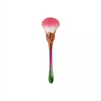 柚予颜  玫瑰花渐变色散粉刷 柔软亲肤