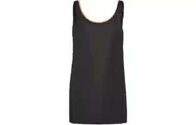Prada SS24 Sleeveless Dress Black