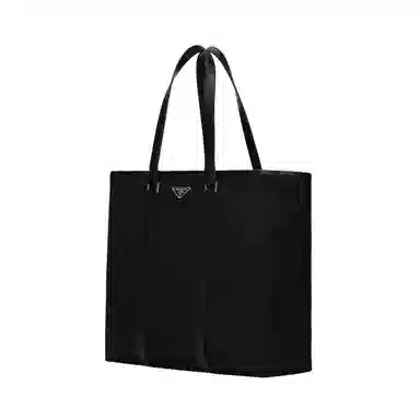 Prada Nylon Tote Bag Black