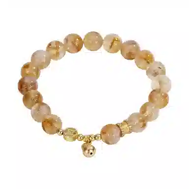 遇点 贵气葫芦气质轻奢风高贵精致简约#好运天然 黄水晶 手串 女款