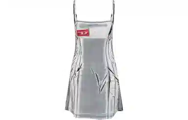 Diesel OVAL-D Silver Dress