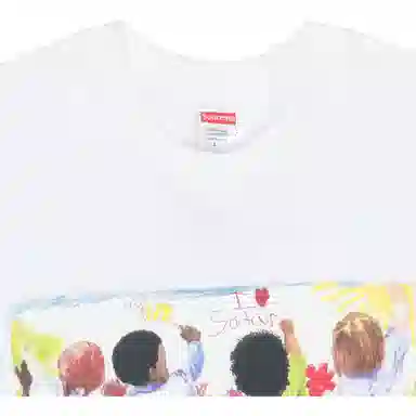 Supreme Kids Tee White