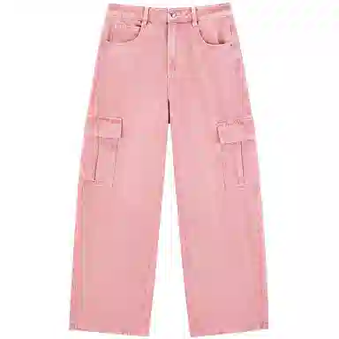 Peacebird x Reebok Workwear Pocket Straight Jeans Dust Pink