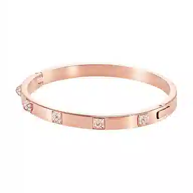 Swarovski Crystal Bracelet Rose Gold