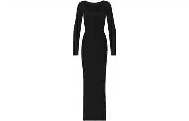 SKIMS SOFT LOUNGE LONG SLEEVE DRESS