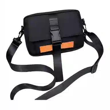 彤彤兔 时尚 尼龙 单肩包 男女同款情侣款 黑色/白色/卡其色