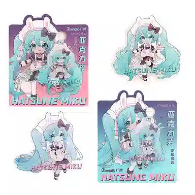 广博 初音未来联名  二次元周边甜意童话系列可爱周边 亚克力立牌