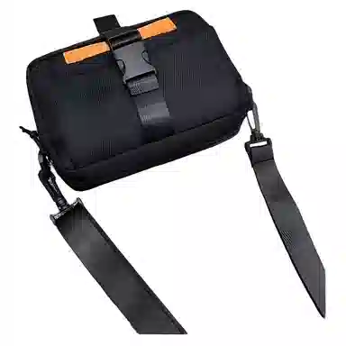 彤彤兔 时尚 尼龙 单肩包 男女同款情侣款 黑色/白色/卡其色