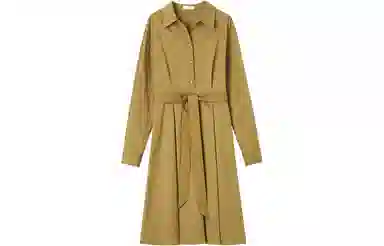 【dme】 纯色修身长袖连衣裙 女款