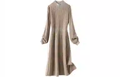 恒源祥 山羊绒保暖长袖连衣裙 女款