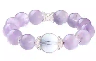 【富贵】 石头记 梦境手饰 紫气东来 诸事皆宜转运配饰  学业上岸发财 礼盒款天然 紫水晶 手串 女款