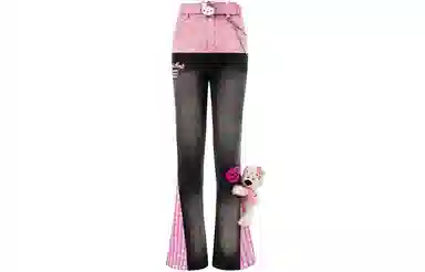 13 DEMARZO x Sanrio Flared Denim Pants