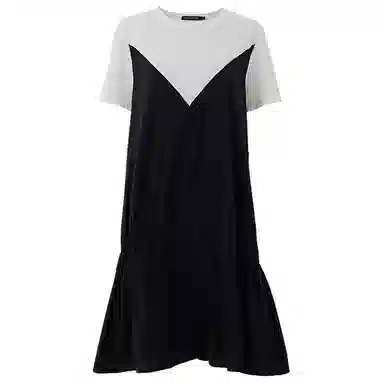 SOON FLOWER Asymmetric Dress