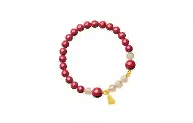 周六福 银葫芦#好运小众气质 朱砂 手串 女款