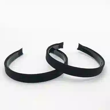 简应舒 法式复古宽边 缎面 发箍 男女同款情侣款