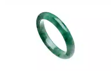 周六福 平安镯飘花 非洲翠 手镯 女款