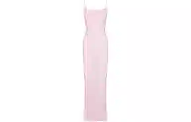 SKIMS Soft Lounge Long Slip Dress Cherry Blossom