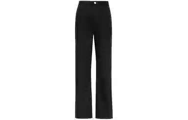 美洋 做旧高腰直筒休闲牛仔裤 女款