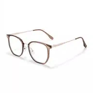 【可配度数】 佐川 时尚多边形 素颜神器修容显瘦 近视文艺日系眼镜框 方形 光学镜架 男女同款情侣款