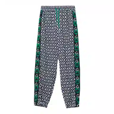 木果果木 宽松复古束脚休闲针织运动裤 女款