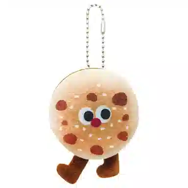 简应舒 萌趣物语随身曲奇饼可爱车链包创意 布艺 挂件 男女同款情侣款