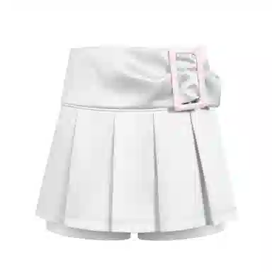 Three Quarters Slim Fit Mid Waist Silver Shorts