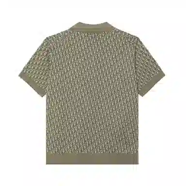 DIOR Oblique SS23 Polo Green