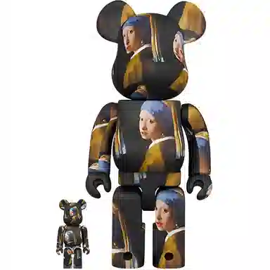 BE@RBRICK Johannes Vermeer Girl with a Pearl Earring
