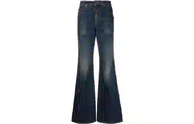 Balmain SS23 Flare Jeans Blue